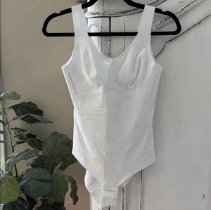 Honeylove Liftwear Tank Bodysuit Astral White Size Small Sculpting Shapewear - Picture 1 of 9