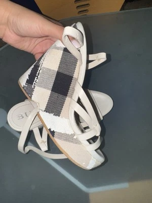 Vintage Burberry wedge heels  - Image 1 of 4