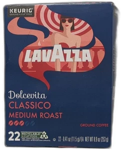 *2027-3-9* Lavazza Dolcevita Classico, Cialde Keurig K-Cup Monodose, 88 CT - Foto 1 di 5