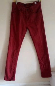 RSQ Jeans London Skinny Rust Color Jeans London Skinny Denim Preppy Mens 30 x 31 - Picture 1 of 4