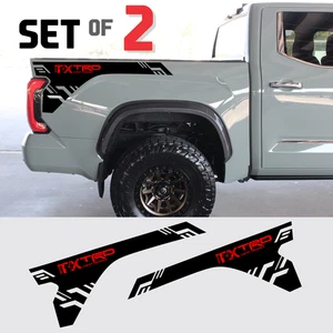 TX*TRD*OFF ROAD* Tundra Sticker FOR * 2022 to 2025 *BED SIDE STRIPES DECAL SET - Picture 1 of 3