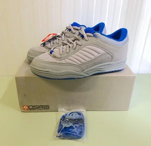 ZAPATOS DE SKATE NUEVOS EN CAJA GENUINOS Y RAROS GRIAL VINTAGE Y2K OSIRIS GRIS FUNDENTE REINO UNIDO 8,5 N.O.S - Imagen 1 de 15