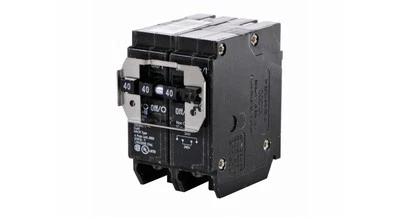 Interruptor cuádruple Eaton BQ240240 BR 2-40 amperios 2 polos barbacoa (viaje independiente) Foto 1 de 2