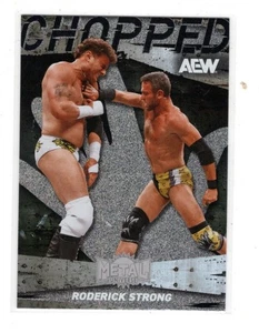 SkyBox Metal Universe 2025 AEW picado #CP-17 Roderick inserto fuerte - Imagen 1 de 1