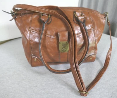 Bolso Bandolera Style & Co. Cuero Sintético Cierre con Cremallera Doble Asas Foto 1 de 4