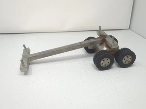 Rimorchio tronchi vintage Tonka doppio asse tutto originale, completo - Foto 1 di 12