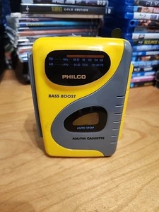 Philco Lettore di cassette stereo personale con radio Am/Fm Bass Boost - Foto 1 di 8