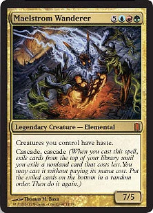 MTG - Maelstrom Wanderer - Foil Commander's Arsenal - Image 1 of 1