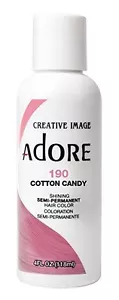 Adore Shining Semi Permanent Hair Color, 190 Cotton Candy 4 Oz - Picture 1 of 1