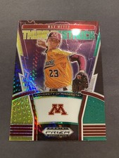2020 Panini Prizm Draft Picks Max Meyer Thunderstruck Green And Yellow Hyper #1