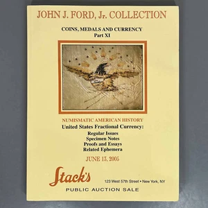 JOHN J FORD COLLECTION - Part XI (11) - June 13, 2005 - U.S. Fractional Currency - Picture 1 of 6