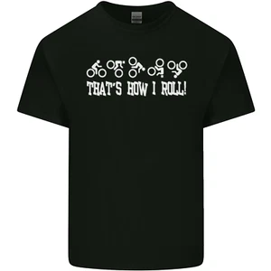 Thats how I Roll Bike Fun Cyclist Funny Kids T-Shirt Boys Girls - Picture 1 of 67