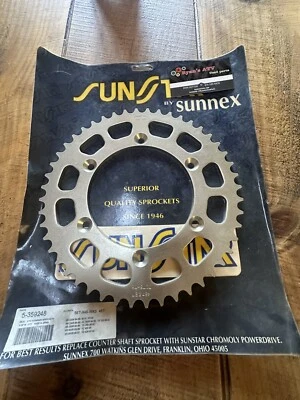 Piñón trasero de aluminio Sunstar Works Triplestar 520-48T Honda Yamaha 5-359248 CO Foto 1 de 3