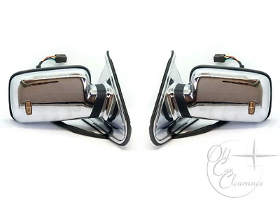 1984-1992 Lincoln Mark VII Heated Mirror PAIR RH/LH (E7LY17682A, E7LY17682B) NOS - Image 1 of 3