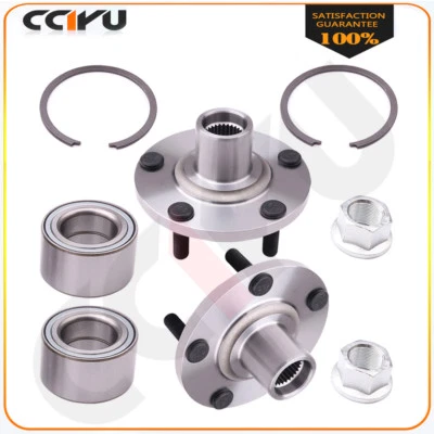 Pair Front Wheel Bearing Hub Fits Nissan Maxima 2000-2004 2005 2006 2007 2008 Foto 1 de 4