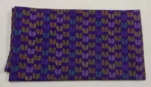 Connecting Threads Cotton Fabric ISLE OF ENCHANTMANT Purple 1/2 Yard x 44" - Picture 1 of 3