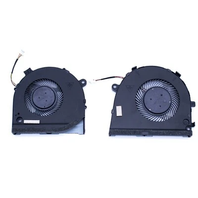 CPU + GPU Cooling Fans For Dell 15 G3-3579 G3-3779 G5-5587 0GWMFV 0TJHF2 - Image 1 of 4