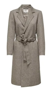 ONLY  Mantel Gr. L, mit BAUMWOLLE braun/beige Neuwertig  - Bild 1 von 6