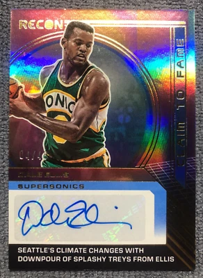 Dale Ellis Claim to Fame Azul/49 Automático 2022 Recon #CFS-DEL SONICS Foto 1 de 3