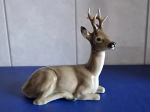 Hutschenreuther-~Porzellanfigur-~Reh-~ Erntebock-~Entwurf M.H.Fritz - Bild 1 von 19