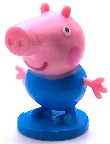 GEORGE Nickelodeon PEPPA PIG TV Show PVC TOY Playset Figure 1 1/4" FIGURINE! Cover