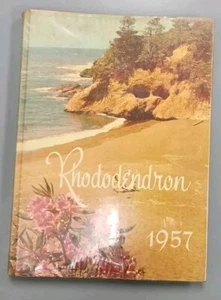 1957 ANACORTES HIGH SCHOOL YEARBOOK ANACORTES, WASHINGTON RHODODENDRON - Picture 1 of 1