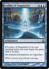 Leyline of Singularity Guildpact NM Blue Rare MAGIC GATHERING CARD ABUGames