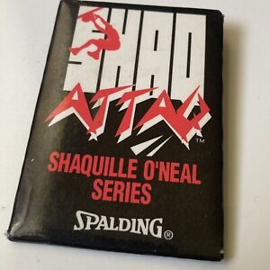 RARE Shaq Attaq Shaquille O’Neal Spalding Basketball Employee Lanyard Pin