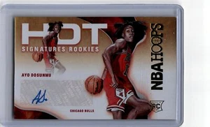 2021-22 NBA Hoops Ayo Dosunmu Hot Signatures Rookie Auto - Picture 1 of 1