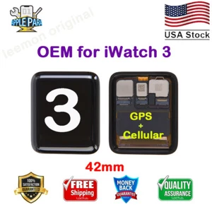 OLED para Apple Watch iWatch Series 3 42 mm Pantalla LCD Pantalla Táctil Celular + GPS - Imagen 1 de 6