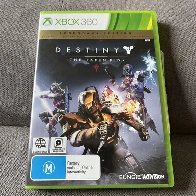 Destiny Legendary Edition: The Taken King (XBOX 360) PAL Game No Manual - Tested - Image 1 of 3