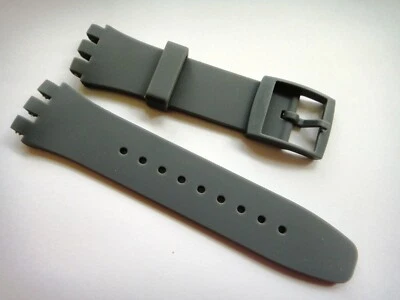 Correa de goma/silicio de 20 mm de alto CANTIDAD.pulsera.banda serie SUS cronógrafo reemplazo Foto 1 de 3