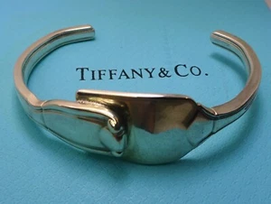 Tiffany & Co. Fork Bangle Fork Sterling used 7.25" - Picture 1 of 4