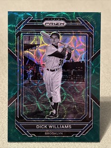 2023 Panini Prizm Dick Williams Green Scope /75 Brooklyn Dodgers 