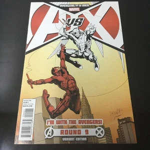 Los Vengadores vs. The X-Men Ronda 9 Edición Variante Marvel Comics Aaron Kubert - Imagen 1 de 4