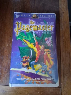 The Pagemaster 1995 VHS Foto 1 de 4