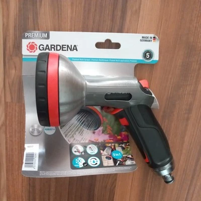 Gardena Premium Multi Sprayer Adjustable Garden Nozzle Watering 18317 10–30% OFF - Image 1 of 3