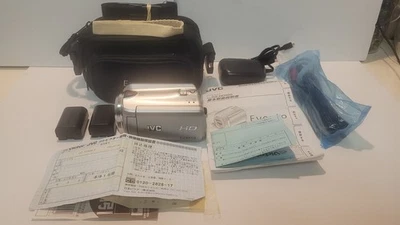 JVC GZ-HD500 Everio Camcorder Full HD Video 80GB Hard Drive Manuals & RECIEPTS - Image 1 of 4