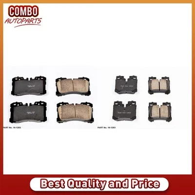 Front Rear Disc Brake Pad Set fits 2013-2016 Lexus LS600h - Image 1 of 3