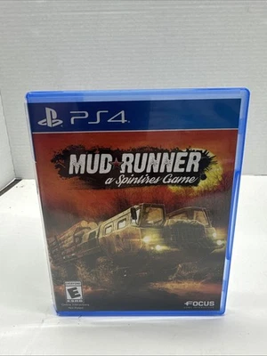 MudRunner PS4 (PlayStation 4) Complete w/ Case & Disc Tested Working - Image 1 of 3