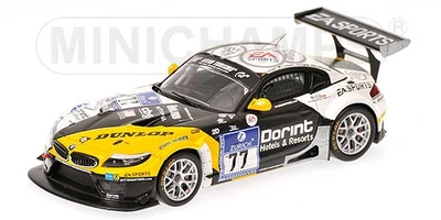 Minichamps 437102077 1/43 BMW Z4 GT3 24H ADAC NÜRBURGRING 2010 #77 LIMITATO - Immagine 1 di 4