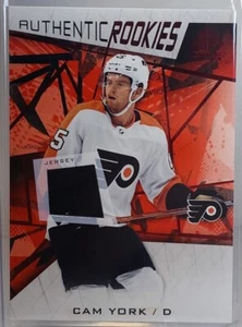 Cam York Flyers 21-22 SP Spiel gebraucht authentisch Rookie Trikot - Bild 1 von 2