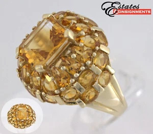 Citrin, Gelbgold Ring - Bild 1 von 13