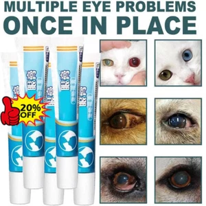 Pet Cat Dog Eye Ointment Pet Eye Ointment Corneal Inflammation Eye Ointment 10g - Picture 1 of 18
