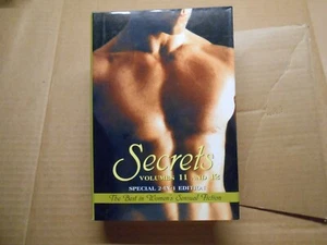 SECRETS VOLUMES 11 & 12 SPECIAL 2 IN 1 EDITION 2005 WOMEN'S SENSUAL FICTION JE01 - Bild 1 von 10