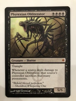 mtg phyrexian obliterator - New Phyrexia - Image 1 of 2