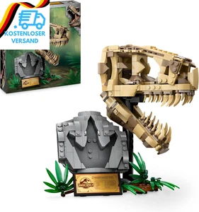 LEGO Jurassic World Dinosaurier-Fossilien: T.-Rex-Kopf, Dinosaurier-Spielzeug Zu - Bild 1 von 12