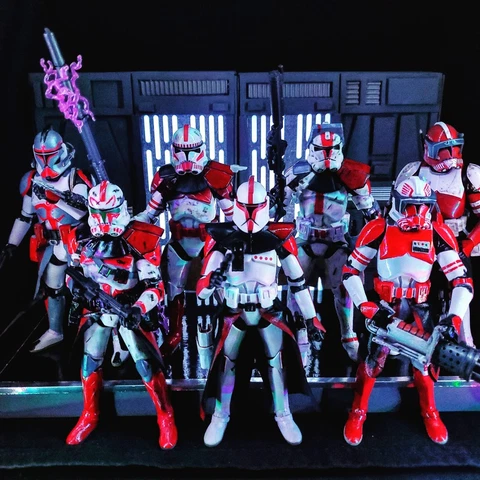 Star Wars Black Series 6 Inch Custom Coruscant Commander!!! Cover