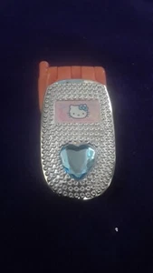 Hello Kitty: Sanrio Klapphandy - rosa Spielzeug 2009 funktioniert A5 - Bild 1 von 5