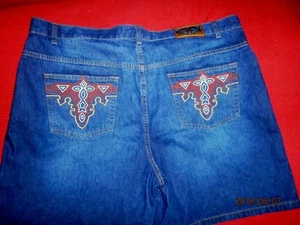 L@@K Paris Angel S 20 Denim ausgefallene Gesäßtaschen abgenutzt schöner Stil & Farbe!! - Bild 1 von 7